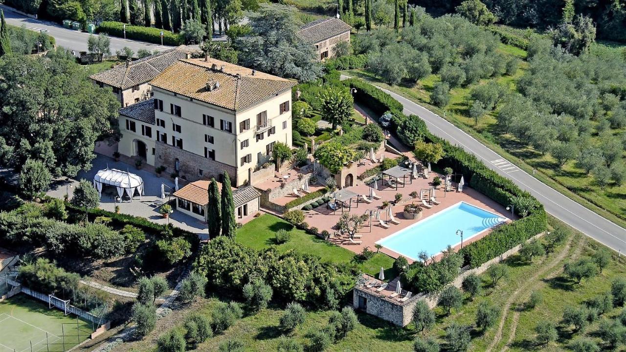 Villa Curina Resort Castelnuovo Berardenga Buitenkant foto